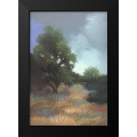 The Wilds I Black Modern Wood Framed Art Print by Ricci