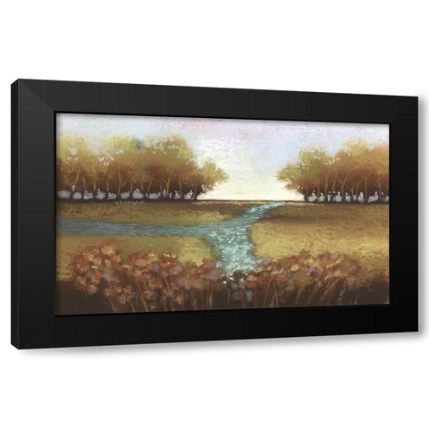 Tomorrow I Black Modern Wood Framed Art Print by Ricci