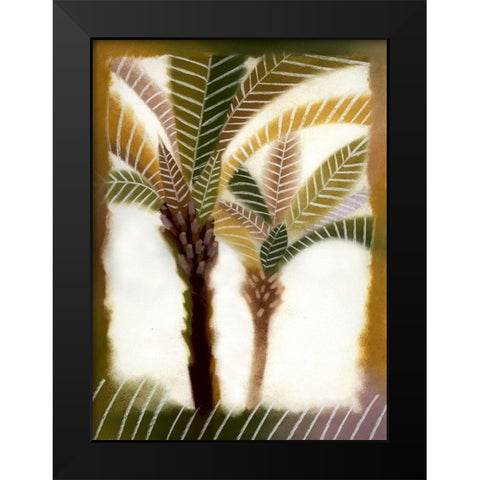 Bahama Breeze II Black Modern Wood Framed Art Print by Scott