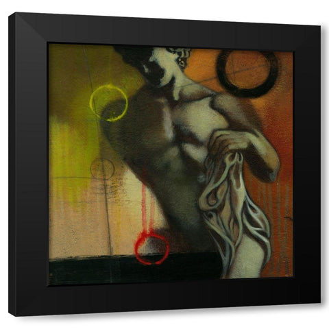 Romans I Black Modern Wood Framed Art Print by Scott