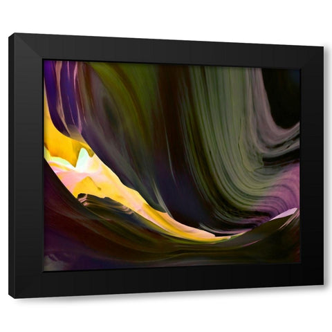 Arizona Rocks II Black Modern Wood Framed Art Print by Tripp