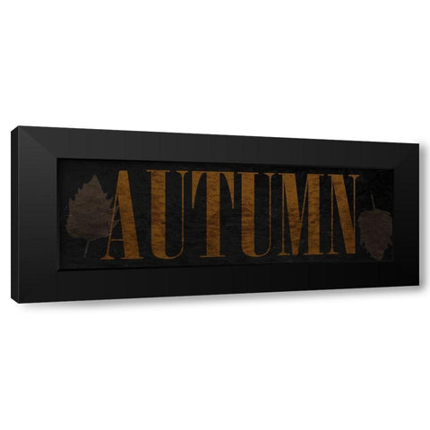 Autumn Black Modern Wood Framed Art Print with Double Matting by Phillip, Jamie