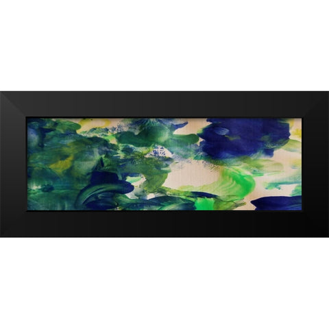 Yanny 3 Black Modern Wood Framed Art Print by Phillip, Jamie