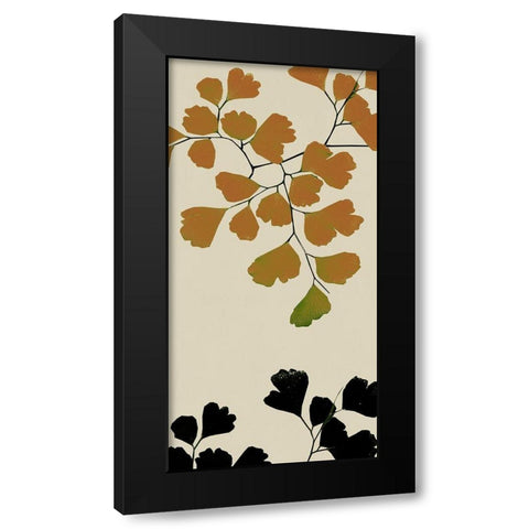 Sepia Herb 3 Black Modern Wood Framed Art Print by Phillip, Jamie
