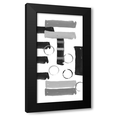 Dubs Black Modern Wood Framed Art Print with Double Matting by Phillip, Jamie