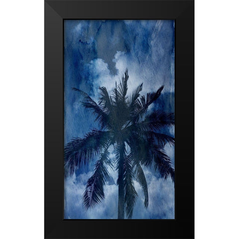 Blue Paradise Black Modern Wood Framed Art Print by Phillip, Jamie