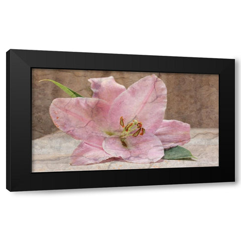 Fondly Black Modern Wood Framed Art Print by Phillip, Jamie