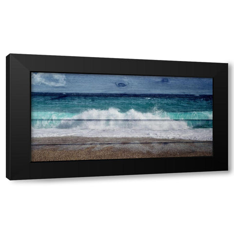 Ocean Black Modern Wood Framed Art Print with Double Matting by Phillip, Jamie