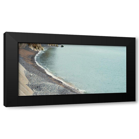 West Coast Black Modern Wood Framed Art Print with Double Matting by Phillip, Jamie