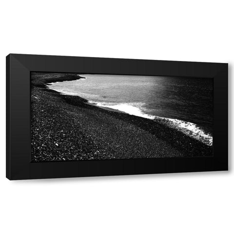 Bay Black Modern Wood Framed Art Print by Phillip, Jamie