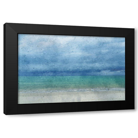 Gaze Into The Pacific Black Modern Wood Framed Art Print with Double Matting by Phillip, Jamie