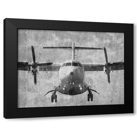 Aviation 2 Black Modern Wood Framed Art Print by Phillip, Jamie