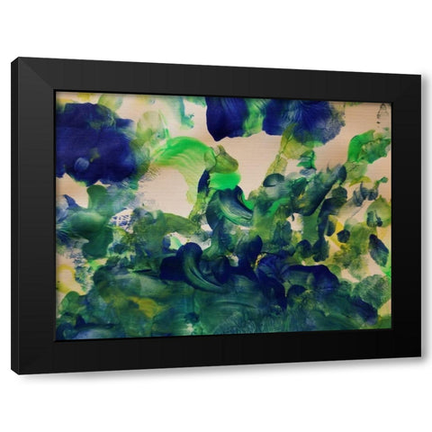 Yanny 2 Black Modern Wood Framed Art Print with Double Matting by Phillip, Jamie