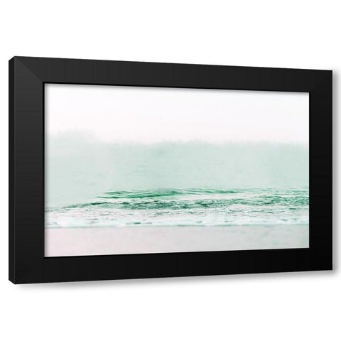 Ocean Thoughts Black Modern Wood Framed Art Print by Phillip, Jamie