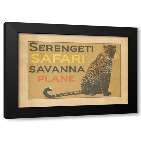 Wild Side Black Modern Wood Framed Art Print with Double Matting by Phillip, Jamie