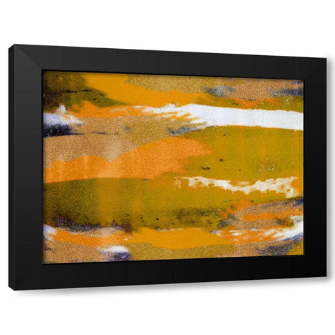 Lemon Sunshine Black Modern Wood Framed Art Print by Phillip, Jamie