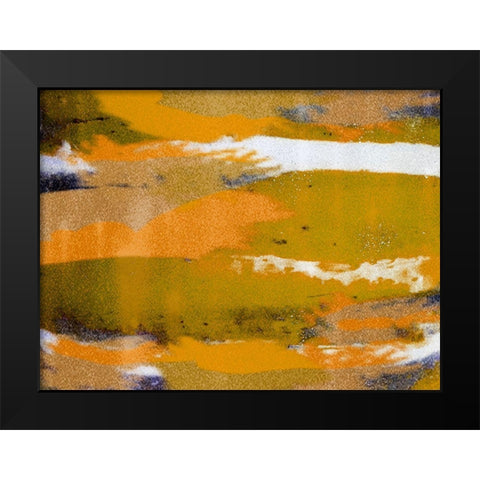 Lemon Sunshine Black Modern Wood Framed Art Print by Phillip, Jamie