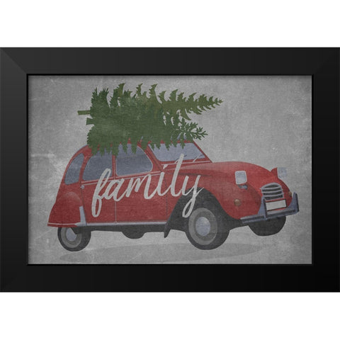 Christmas Tradition 2 Black Modern Wood Framed Art Print by Phillip, Jamie