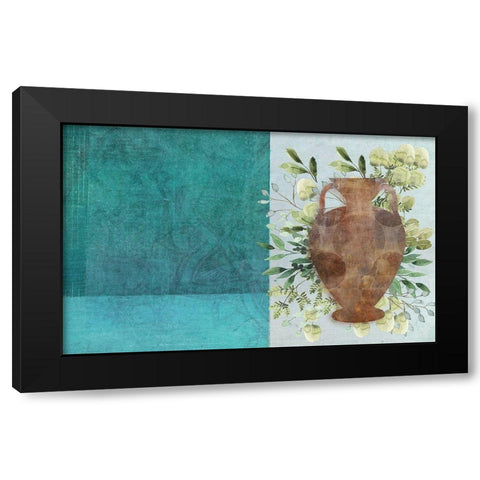 Abstract Vase Black Modern Wood Framed Art Print by Phillip, Jamie