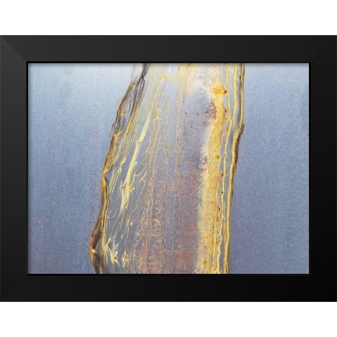 Honeycomb Black Modern Wood Framed Art Print by Phillip, Jamie