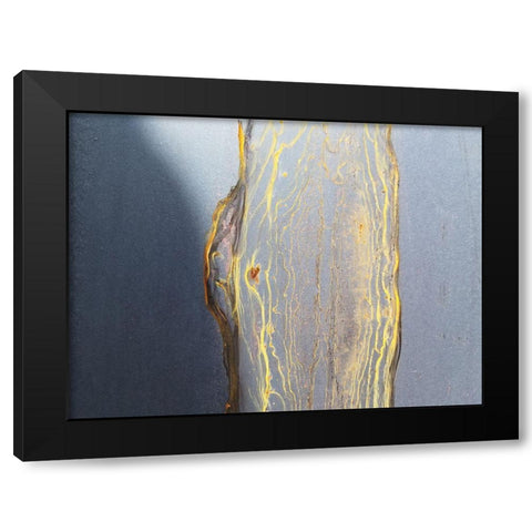 Honeycomb 2 Black Modern Wood Framed Art Print with Double Matting by Phillip, Jamie