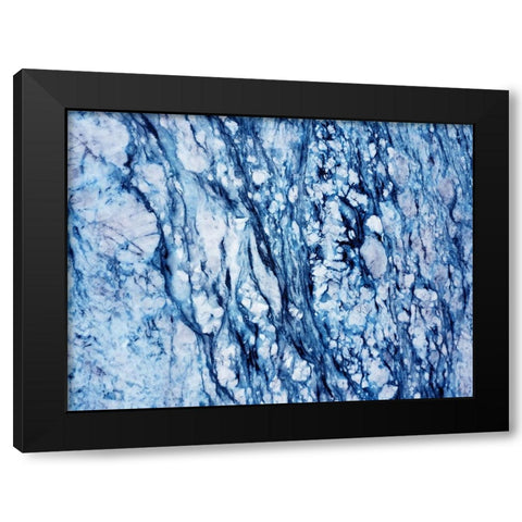 Forever Placid Black Modern Wood Framed Art Print by Phillip, Jamie