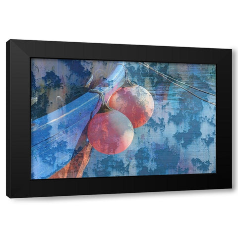 Boating Black Modern Wood Framed Art Print with Double Matting by Phillip, Jamie