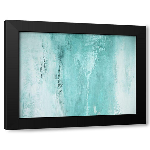 Calm Pacific Black Modern Wood Framed Art Print with Double Matting by Phillip, Jamie