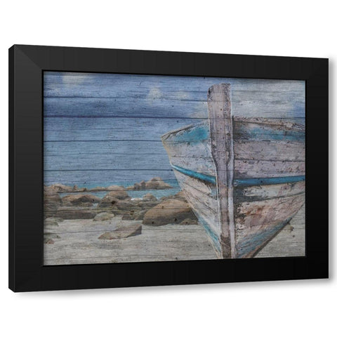 Broken Down Black Modern Wood Framed Art Print with Double Matting by Phillip, Jamie