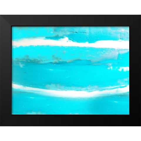 Cake Batter Ocean Black Modern Wood Framed Art Print by Phillip, Jamie