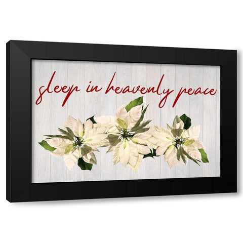 Heavenly Peace Black Modern Wood Framed Art Print by Phillip, Jamie