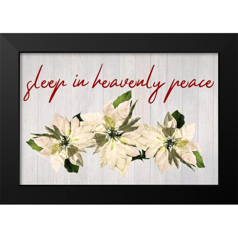 Heavenly Peace Black Modern Wood Framed Art Print by Phillip, Jamie