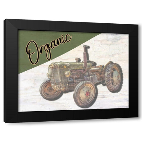 Organic Farm Black Modern Wood Framed Art Print by Phillip, Jamie