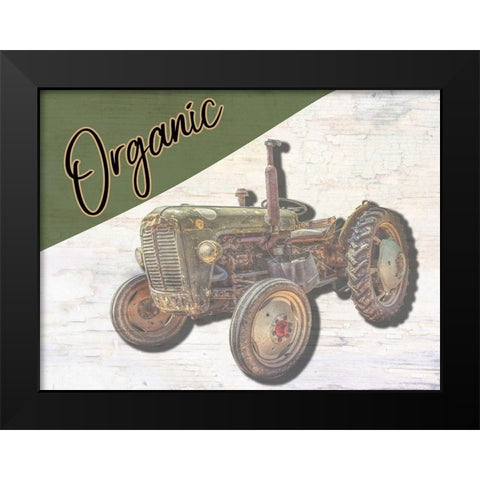 Organic Farm Black Modern Wood Framed Art Print by Phillip, Jamie