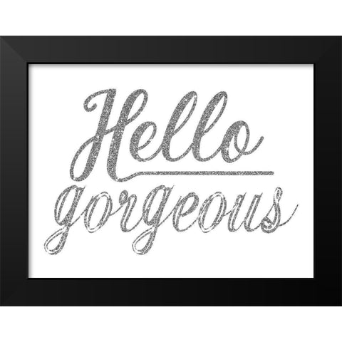 Gorgeous Black Modern Wood Framed Art Print by Phillip, Jamie