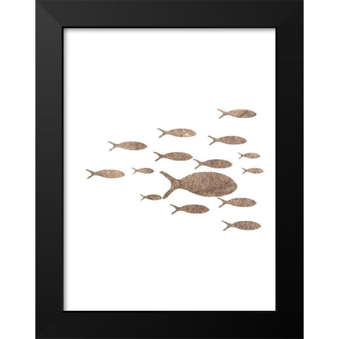 Old Shoal 1 Black Modern Wood Framed Art Print by Phillip, Jamie