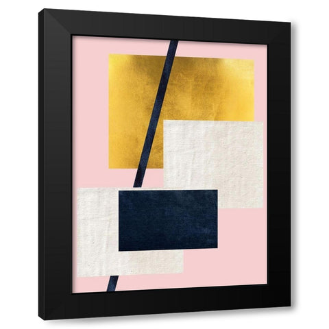 Prince and Palace 2 Black Modern Wood Framed Art Print by Phillip, Jamie