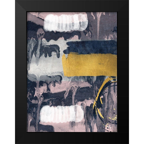 Contemporary Bubble Gum 2 Black Modern Wood Framed Art Print by Phillip, Jamie