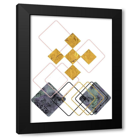 New Dimension 2 Black Modern Wood Framed Art Print by Phillip, Jamie