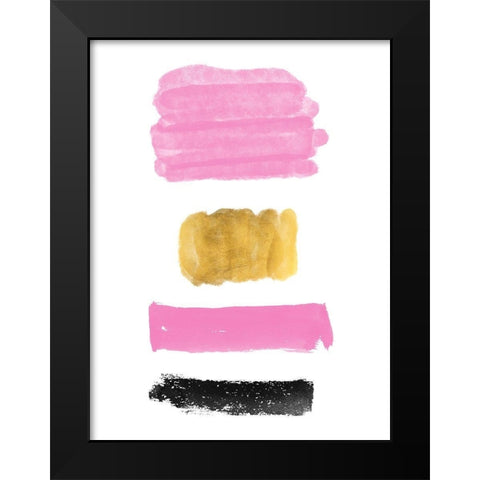 Splener 1 Black Modern Wood Framed Art Print by Phillip, Jamie