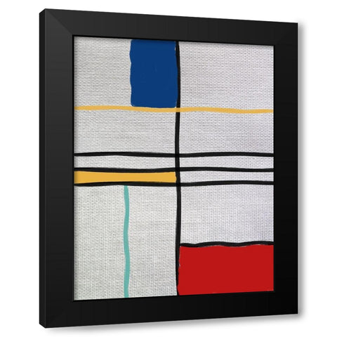 Subject Of The Matter 1 Black Modern Wood Framed Art Print by Phillip, Jamie