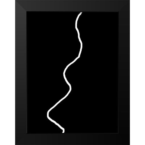 Poetry 2 Black Modern Wood Framed Art Print by Phillip, Jamie
