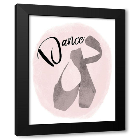 Dance Black Modern Wood Framed Art Print with Double Matting by Phillip, Jamie