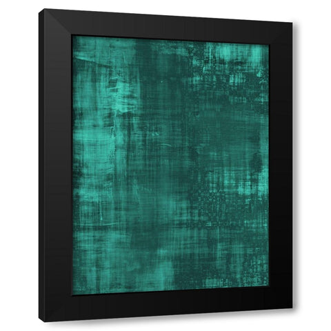 Space and Time Black Modern Wood Framed Art Print by Phillip, Jamie