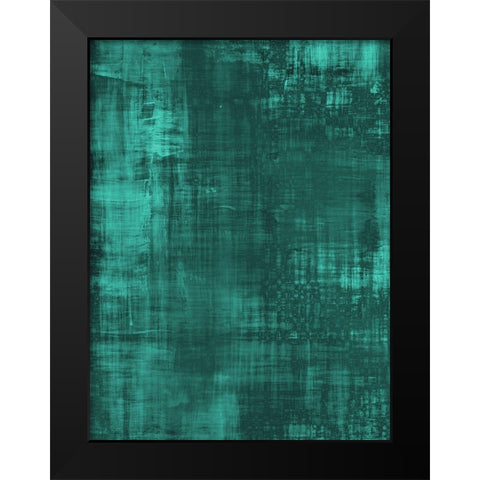Space and Time Black Modern Wood Framed Art Print by Phillip, Jamie