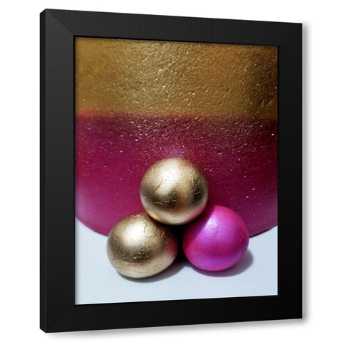 Stella Romance Black Modern Wood Framed Art Print with Double Matting by Phillip, Jamie