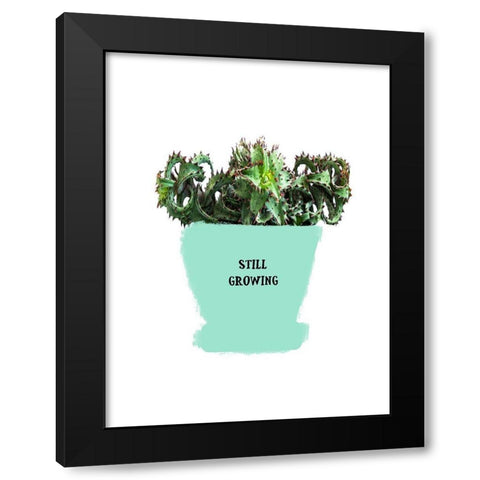 Growth Black Modern Wood Framed Art Print with Double Matting by Phillip, Jamie