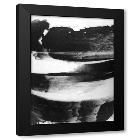 Butter Cream 1 Black Modern Wood Framed Art Print with Double Matting by Phillip, Jamie