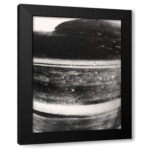 Butter Cream 2 Black Modern Wood Framed Art Print with Double Matting by Phillip, Jamie