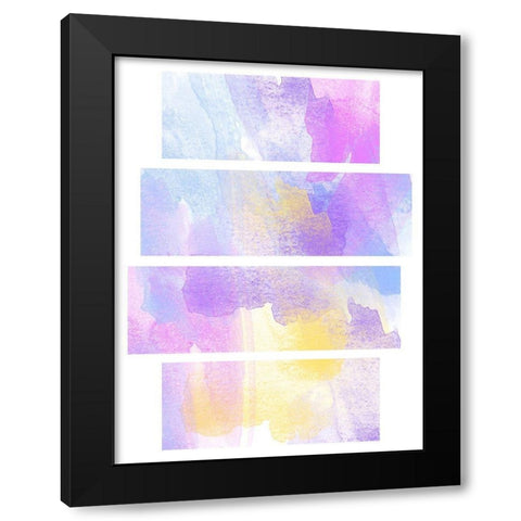 Abstract Box Black Modern Wood Framed Art Print with Double Matting by Phillip, Jamie